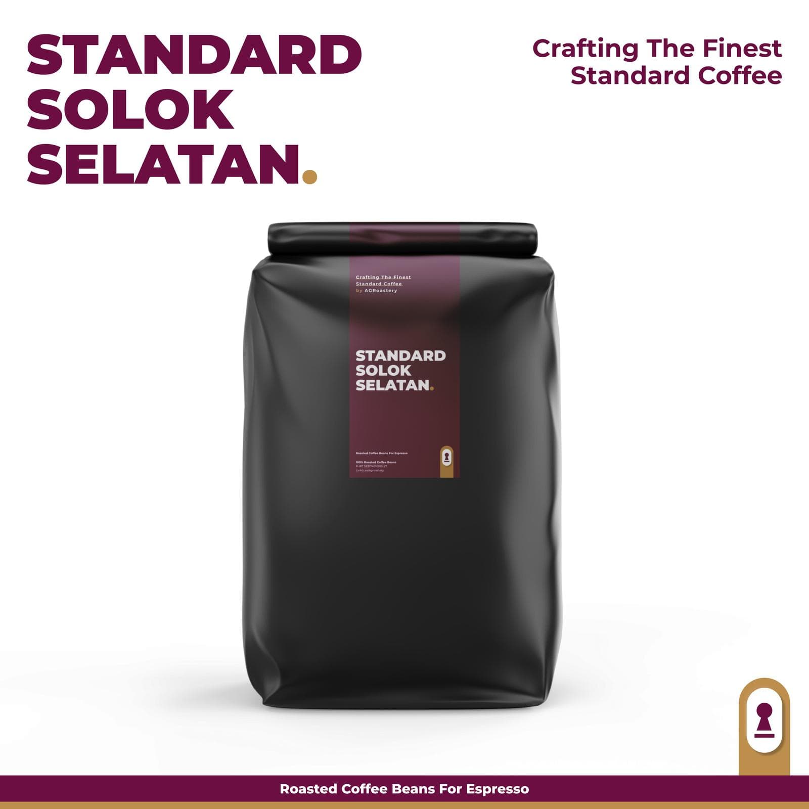 Biji Kopi STANDARD SOLOK SELATAN Full Arabica